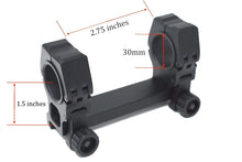 Load image into Gallery viewer, High Profile 30mm Scope Mount with Bubble Level Fits 20mm Picatinny Rail