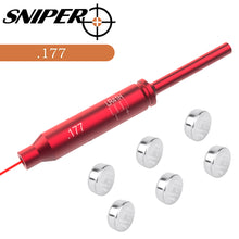 Load image into Gallery viewer, TPO .177 Boresighter Red Dot Bore Sighters with 6 Batteries