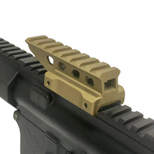 Load image into Gallery viewer, Picatinny Rail Riser Mount Picatinny Red Dot Riser Mount 0.88“ Height 2.5&quot; Long 8-Slot (MT088-8L)