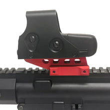Load image into Gallery viewer, Picatinny Rail Riser Mount Picatinny Red Dot Riser Mount 0.88“ Height 2.5&quot; Long 8-Slot (MT088-8L)