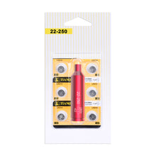 Load image into Gallery viewer, TPO 22-250 Bore Sight Red Laser Boresighter with 6 Batteries