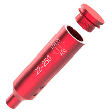 Load image into Gallery viewer, TPO 22-250 Bore Sight Red Laser Boresighter with 6 Batteries