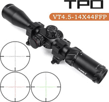Load image into Gallery viewer, Sniper VT 4.5-14x44 FFP First Focal Plane (FFP) Scope 30mm Tube with MOA Reticle