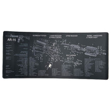 Load image into Gallery viewer, Non-Slip Gun Cleaning Mat for Use with Rifle/Glock