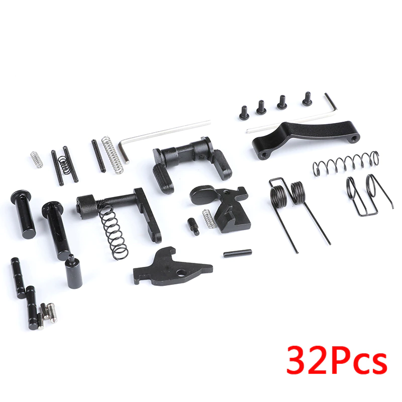 AR-15 AR15 LOWER PARTS KIT 32 pcs without Trigger Grip