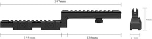 Tactical Carry Handle Mount with Picatinny Rail, Black (CH04)