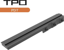Load image into Gallery viewer, 20mm Picatinny to 11mm Dovetail Convert Mount, Picatinny to Dovetail Rail Adapter, Low Profile Riser Rail Mount