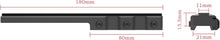 Load image into Gallery viewer, 20mm Picatinny to 11mm Dovetail Convert Mount, Picatinny to Dovetail Rail Adapter, Low Profile Riser Rail Mount