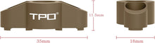 Load image into Gallery viewer, M-LOK QD Sling Mount Adapter Attachement for M-LOK Handguard, Includes 2 T-Nuts &amp; 2 Screws