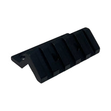 Load image into Gallery viewer, Autax 45 Degree Offset Rail Mount 5 Slot Offset Side Flashlight/Optic Picatinny Weaver Rail Section Mount
