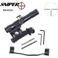 Load image into Gallery viewer, Sniper MG4X20 Mosin Nagant 91/30 Scope