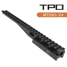 Load image into Gallery viewer, 24-Slot Riser Scope Mount 0.5 inch /0.83 inch /1 inch Picatinny Rail Riser Mount