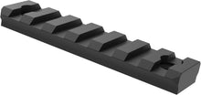 Load image into Gallery viewer, 2 PCS 3'' M-LOK 7 slots Picatinny Rail Section Aluminum Black