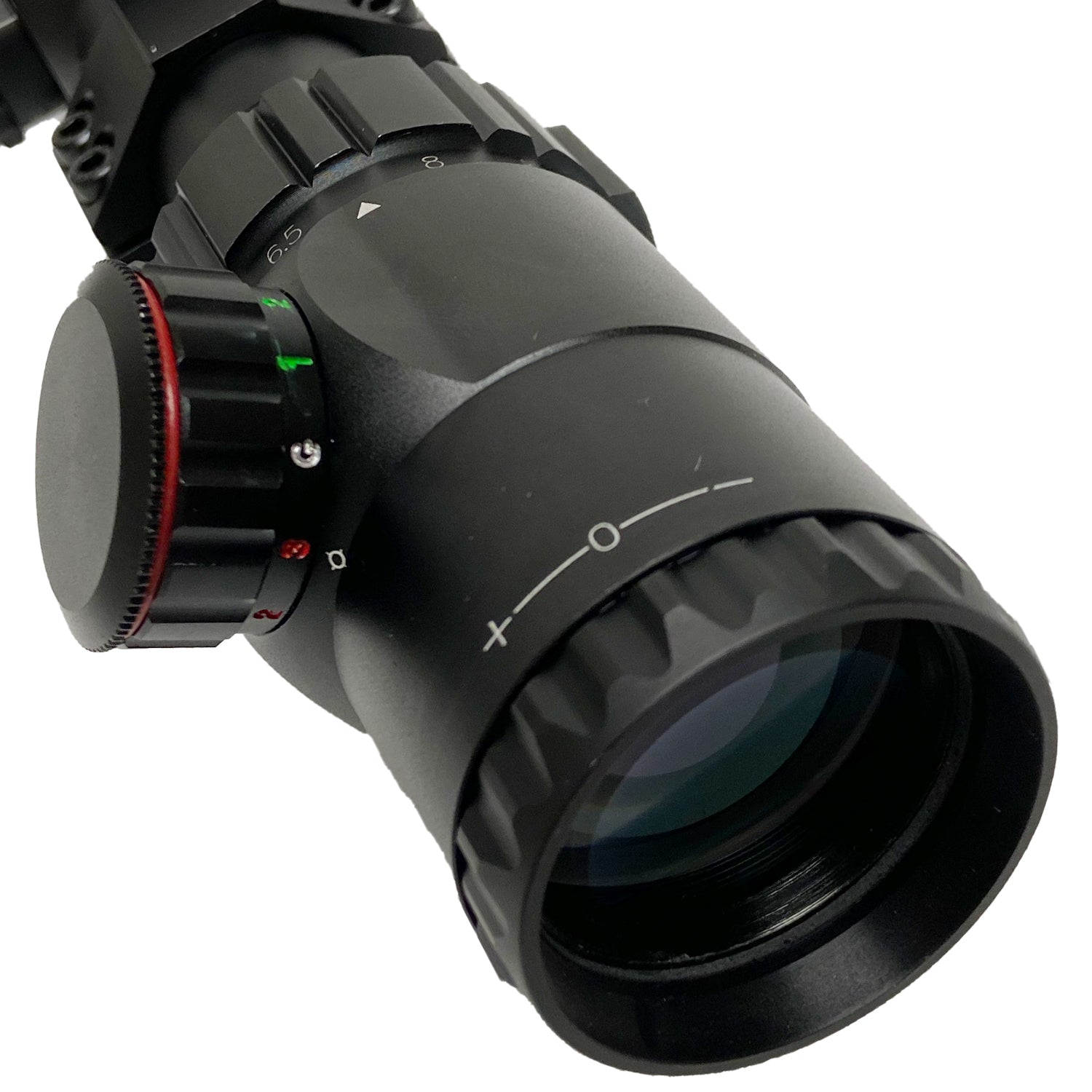 NHS 6.5-20x42 SAL Rifle Scope, Glass Etched Red/Green Illuminated Reti ...
