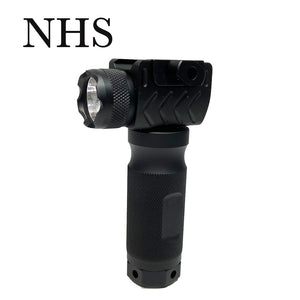 NHS Tactical Vertical Foregrip - 1000 Lumen LED Flashlight Fit Picatinny Rail Mount