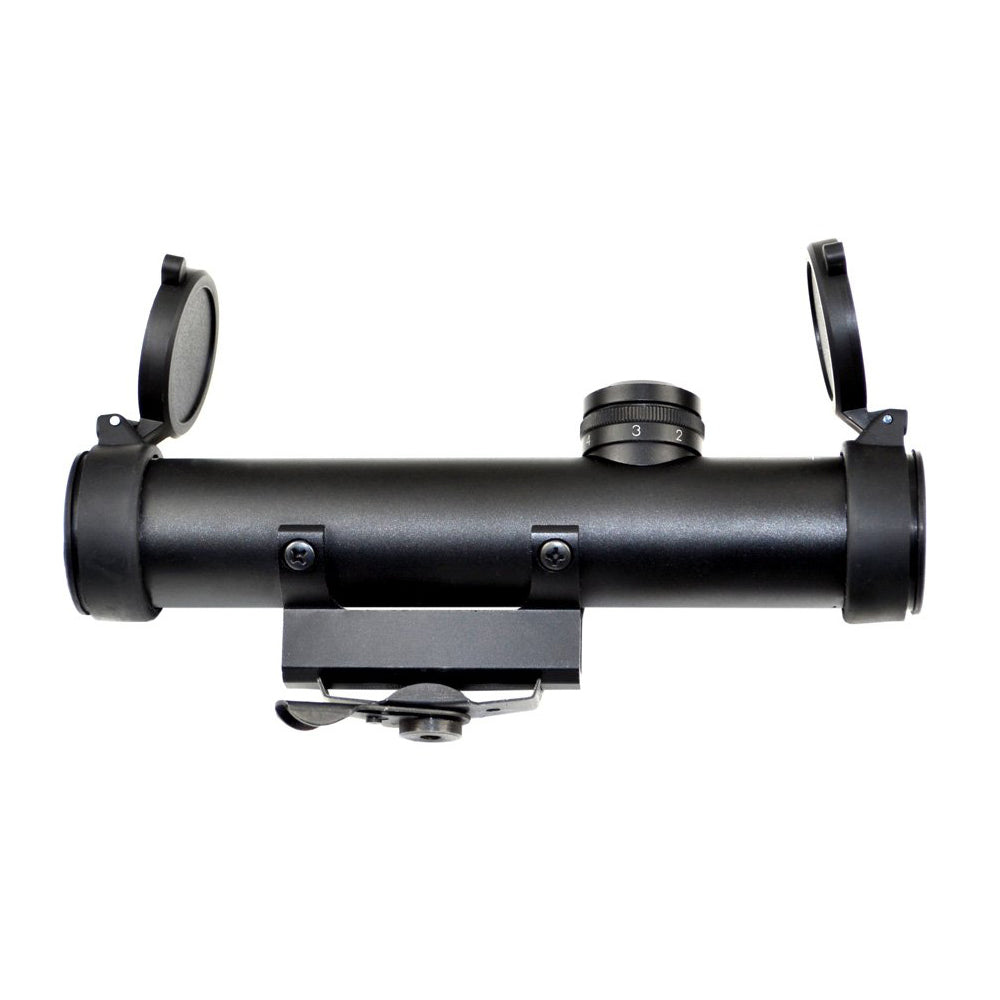 MT4X20 Carry Handle Scope with BDC Turret Mil-Dot Reticle – Texas