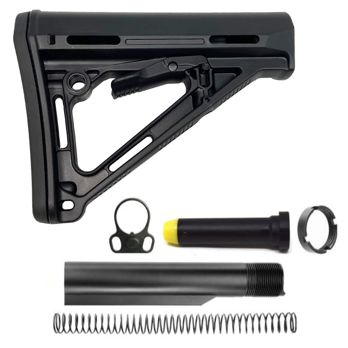 AR-15 .223 5.56 MIL SPEC BUTT STOCK WITH COMPLETE MIL SPEC BUFFER TUBE KITS