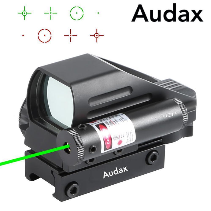 Audax Red Dot SIGHT SCOPE REFLEX 4 RED GREEN DOT RETICLE