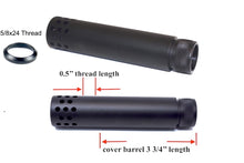 Load image into Gallery viewer, AR10 .308 CAL SLIP OVER BARREL SHROUD WITH MULTI PORT MUZZLE BRAKE