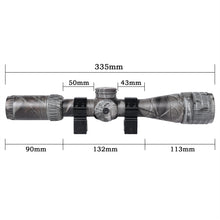 Load image into Gallery viewer, Rifle Scope 4-16x44 For hunting AO Adjustment Illuminated Reticle, Camouflage gun scope
