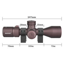 Load image into Gallery viewer, Rifle Scope 3-12X44FFP Fisrt Focal Plane Hunting Rifle Scope Red, Green Illuminated Mil Dot Reticle/Fully Multi-Coated Lens/Wind and Elevation Adjust