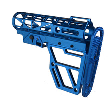 Load image into Gallery viewer, AR 15 STOCK Skeletonized  (Blue)