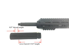 Load image into Gallery viewer, AR15 .223 CAL SLIP OVER BARREL SHROUD WITH MULTI PORT MUZZLE BRAKE