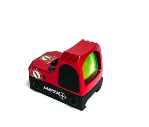 Sniper TR21 3MOA Reflex Sight Red Dot Sight for Rifles, Shortguns and Pistols Compatible with Picatinny/Weaver Rail, Waterproof, Shockproof (Red)