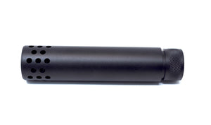 AR10 .308 CAL SLIP OVER BARREL SHROUD WITH MULTI PORT MUZZLE BRAKE