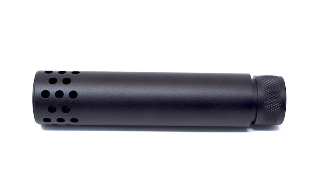 AR10 .308 CAL SLIP OVER BARREL SHROUD WITH MULTI PORT MUZZLE BRAKE