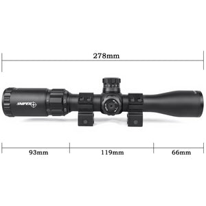 MT 1.75-5X32 Crossbow Scope R/G/B Illuminated Rifle Scope