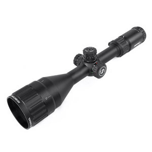 Sniper MT4-12X50AOL Scope with Red, Green and Blue Illuminated Reticle