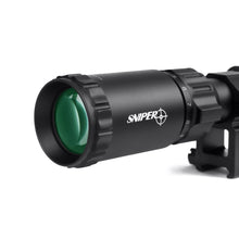 Load image into Gallery viewer, Sniper MT4-12X50AOL Scope with Red, Green and Blue Illuminated Reticle
