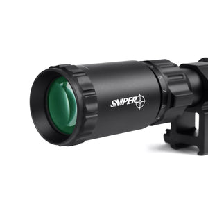Sniper MT4-12X50AOL Scope with Red, Green and Blue Illuminated Reticle
