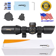 Load image into Gallery viewer, ND 1-5x30 Riflescope Reticle Illumination in Red, Green and Blue for .223/5.56 Rifles