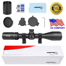 Load image into Gallery viewer, Sniper NT 2-12X44 Tactical Rifle Scope Red/Green Illuminated Rangefinder Reticle