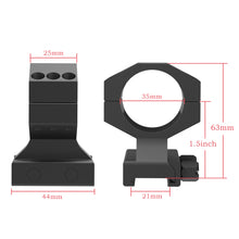 Load image into Gallery viewer, GIII Picatinny 35mm Scope Rings, Heavy Duty 35mm Cantilever Scope Mount