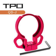 Load image into Gallery viewer, QD-J AR-15 Ambi Adapter End Plate Sling Adapter (BLACK/RED/BLUE)