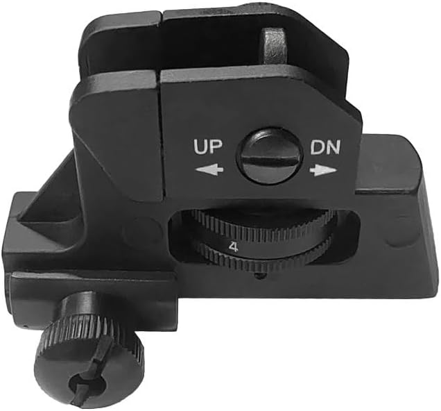 Slim Fixed Rear Iron Sight Picatinny/Weaver Rail A2 Rear Sight – Texas ...