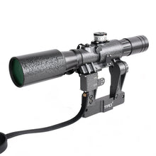 Load image into Gallery viewer, SVD Dragunov Scope 6X42mm POSP Rifle Scope with Side Rail Mount