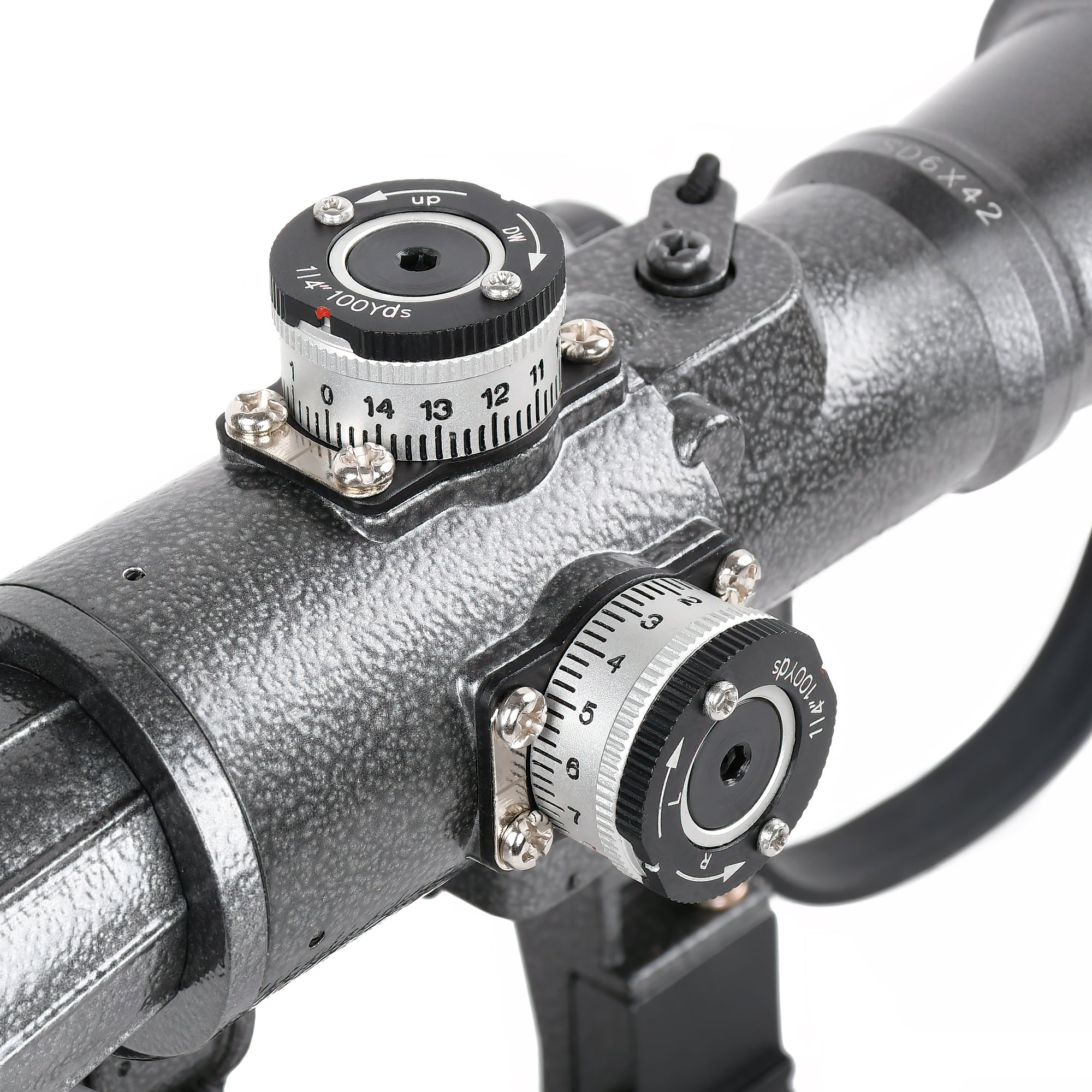 Scope For Loading AK Scope SVD Dragunov Scope 6X42mm POSP Rifle Scope with Side Rail Mou ...