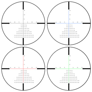 Sniper VT 3-30x56 FFP First Focal Plane (FFP) Scope with Red/Green/Blue Illuminated MIL Reticle