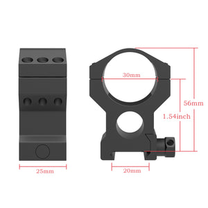 30mm Scope Mount Picatinny Scope Rings