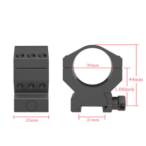 30mm Scope Mount Picatinny Scope Rings