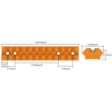 Load image into Gallery viewer, Ruger 1022 10/22 Scope Base (Orange)