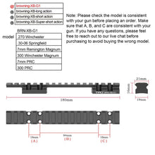 Load image into Gallery viewer, Browning X Bolt  GI Long Action Scope Base