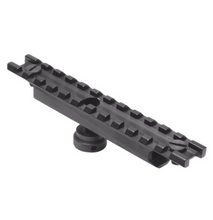 Load image into Gallery viewer, Carry Handle Rail Mount, 12 Slots Fits Picatinny/Weaver Rail, with Stanag and Weaver Dimensions