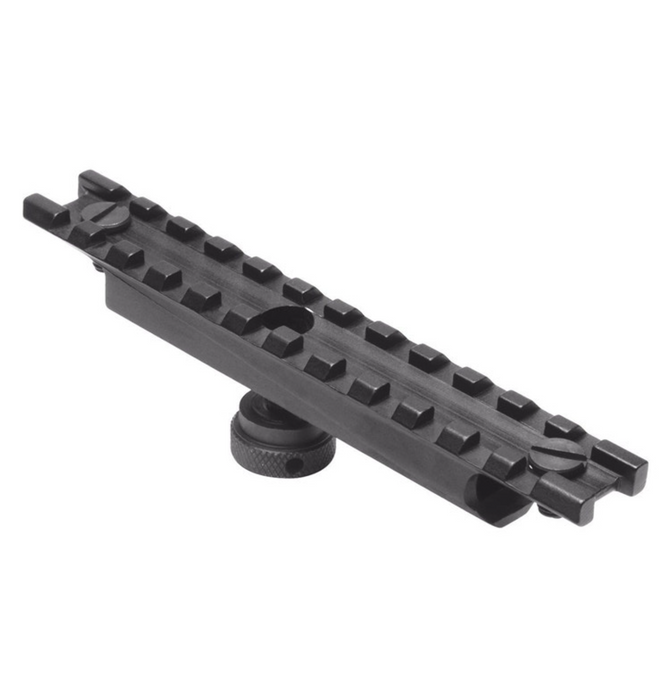Carry Handle Rail Mount, 12 Slots Fits Picatinny/Weaver Rail, with Stanag and Weaver Dimensions