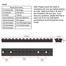 Load image into Gallery viewer, Ruger American Short Action Scope Base