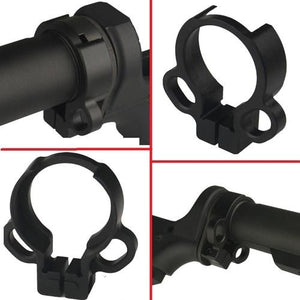 QD-J AR-15 Ambi Adapter End Plate Sling Adapter (BLACK/RED/BLUE)